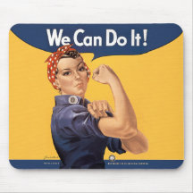Rosie retro nós podemos fazê-lo mousepad