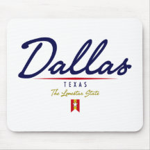 Roteiro de Dallas Mousepad
