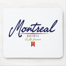 Roteiro de Montreal Mousepads