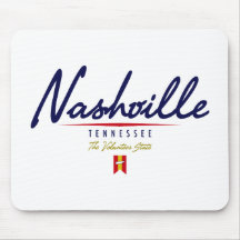 Roteiro de Nashville Mousepad