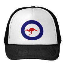 Roundel militar da aviação do canguru de Austrália Bones