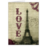 Roxo de Paris | do vintage Cartão