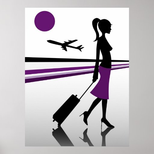 roxo do aeroporto posteres