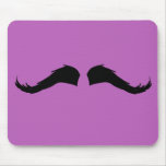 Roxo do bigode mousepads
