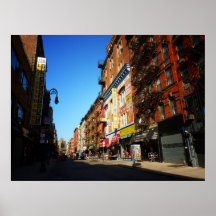 Rua do pomar, mais baixa zona leste, NYC, todos os Posters