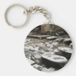 Rua em Pompeii - pedras na rua Chaveiro