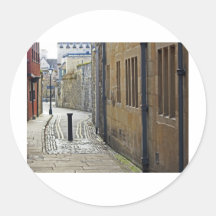 Ruas de Oxford, Reino Unido Adesivos Em Formato Redondos