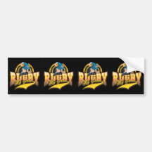 Rugby meu jogo adesivo