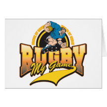 Rugby meu jogo cartoes