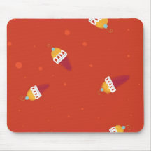 Rupydetequila azul do mousepad da cereja do gelado