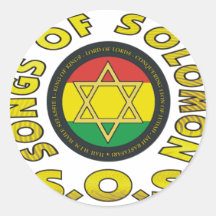 S.O.S. Merch Adesivos Redondos