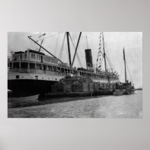 S.S. Alameda fotografia de Anchorage, Alaska Posteres