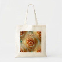 Saco/bolsa de Mothersday dos rosas do jardim do ab