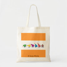 saco bonito de 6 quivis ocupados bolsa de lona