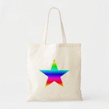 Saco da estrela do arco-íris bolsas