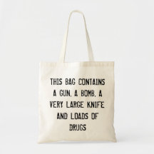 Saco de Badass Bolsa De Lona
