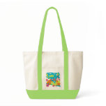 Saco de compras da arte: Limão tropical malas