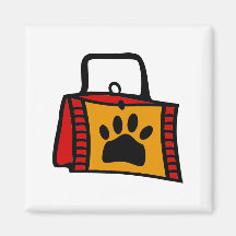 Saco de Doggy com bolsa Funky Ima De Geladeira