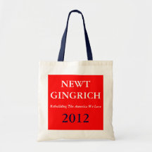 Saco de Newt Gingrich Bolsa Para Compras