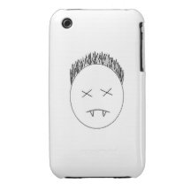 Saco de perfuração do anjo capas iPhone 3 Case-Mate
