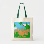 Saco de Pteranodon do dinossauro dos desenhos anim Bolsas De Lona