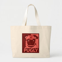 Saco de Pugly Bolsa Para Compras