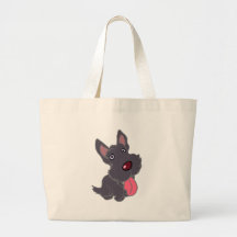 SACO DO FILHOTE DE CACHORRO DE SCOTTY BOLSA PARA COMPRA