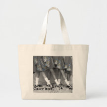 Saco do irlandês da dança bolsas de lona