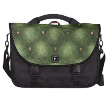 Saco do laptop com a aleta acolchoada verde pasta para laptop