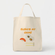 Saco do sushi bolsas para compras