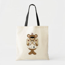 Saco do urso da enfermeira bolsas de lona