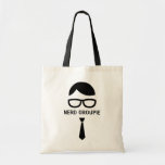 Saco engraçado do fanático do nerd bolsas para compras