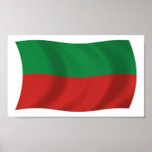 Saco & impressão do poster da bandeira da nação do