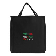Saco, lindo de México, tri cor Bolsas