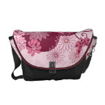 Saco retro na moda do flowersMessenger Bolsas Mensageiro