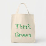 Saco Wormy do pense verde Bolsa De Lona