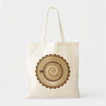 Sacola à moda do café bolsa de lona