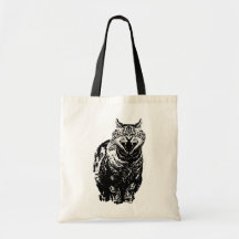 Sacola de riso do orçamento do gato bolsa