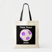 Sacola do futebol bolsa de lona