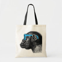 Sacola engraçada das máscaras bolsa para compra
