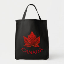 Sacola Enviro-Amigável da lembrança de Canadá Bolsa Para Compra