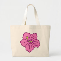 Sacola havaiana da flor bolsas