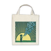 Sacola orgânica das bolhas bolsas