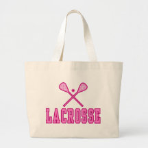 Sacolas do Lacrosse (rosa) Bolsa Para Compra