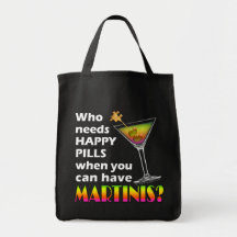 Sacolas do mantimento - comprimidos felizes dos Ma Bolsas