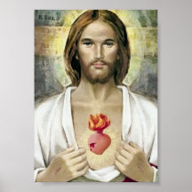 Sacré-Coeur de Jésus. Posters