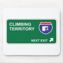 Saída seguinte de escalada mousepads