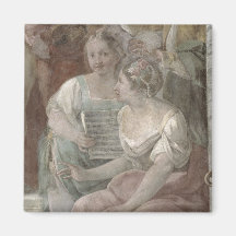 Sala da música (fresco) (detalhe de 60259) imas de geladeira