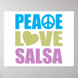 Salsa do amor da paz poster