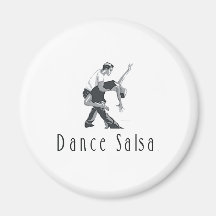 Salsa SUPERIOR da dança Imã De Geladeira